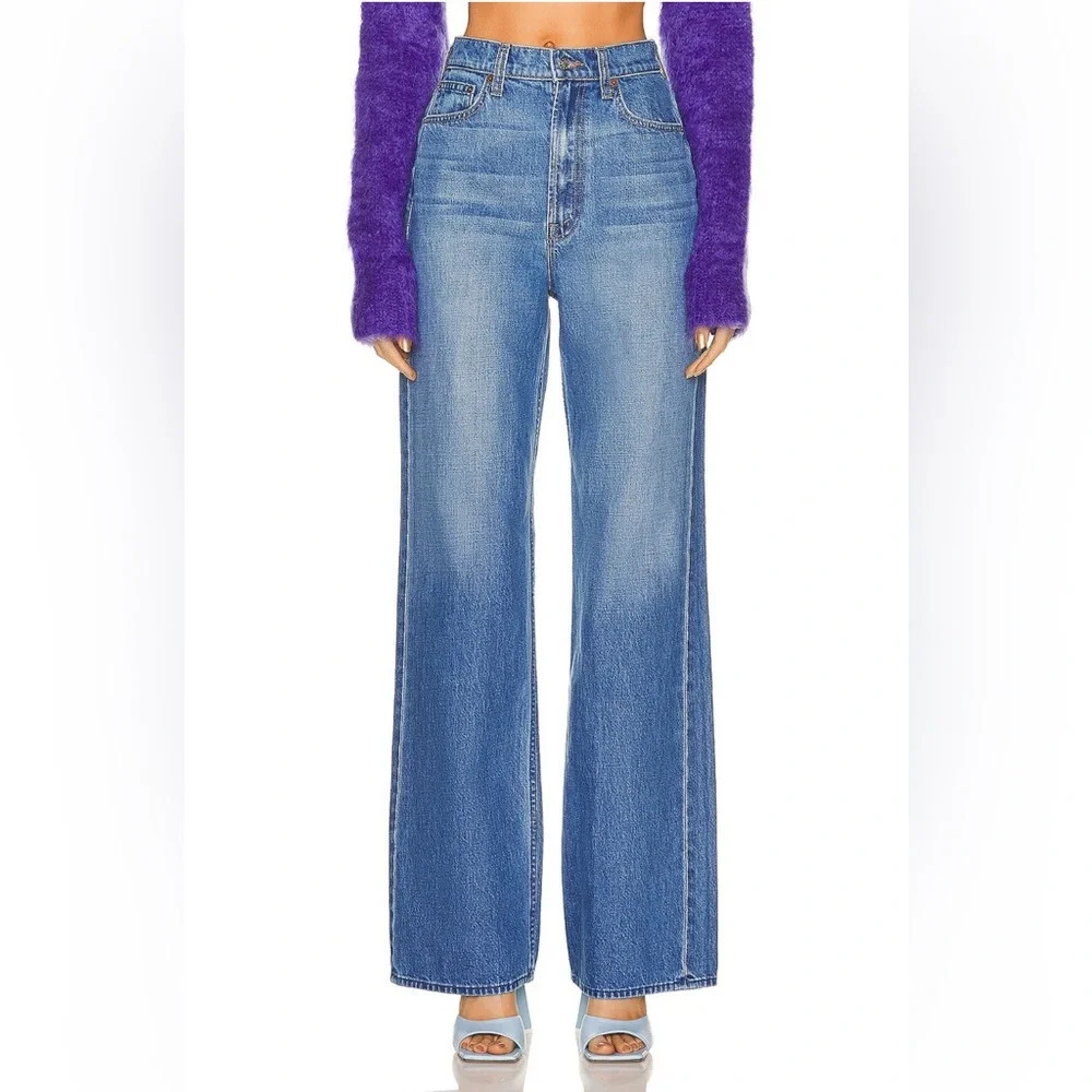 Mother Snacks High Waisted Savory Heels Jeans Size 29 Delicious Memories Wash
